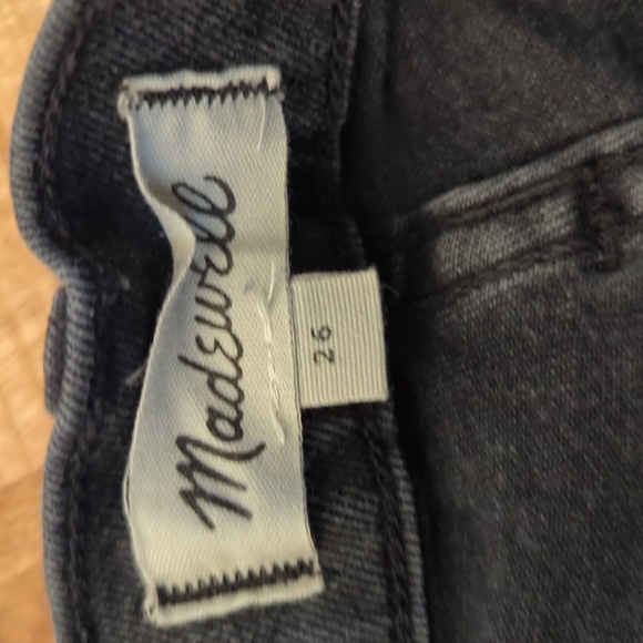 Madewell black denim shorts - Picture 2 of 5